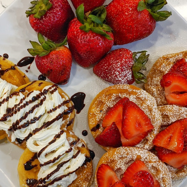 Burgess Brothers Cornbread Muffins & Churwaffle