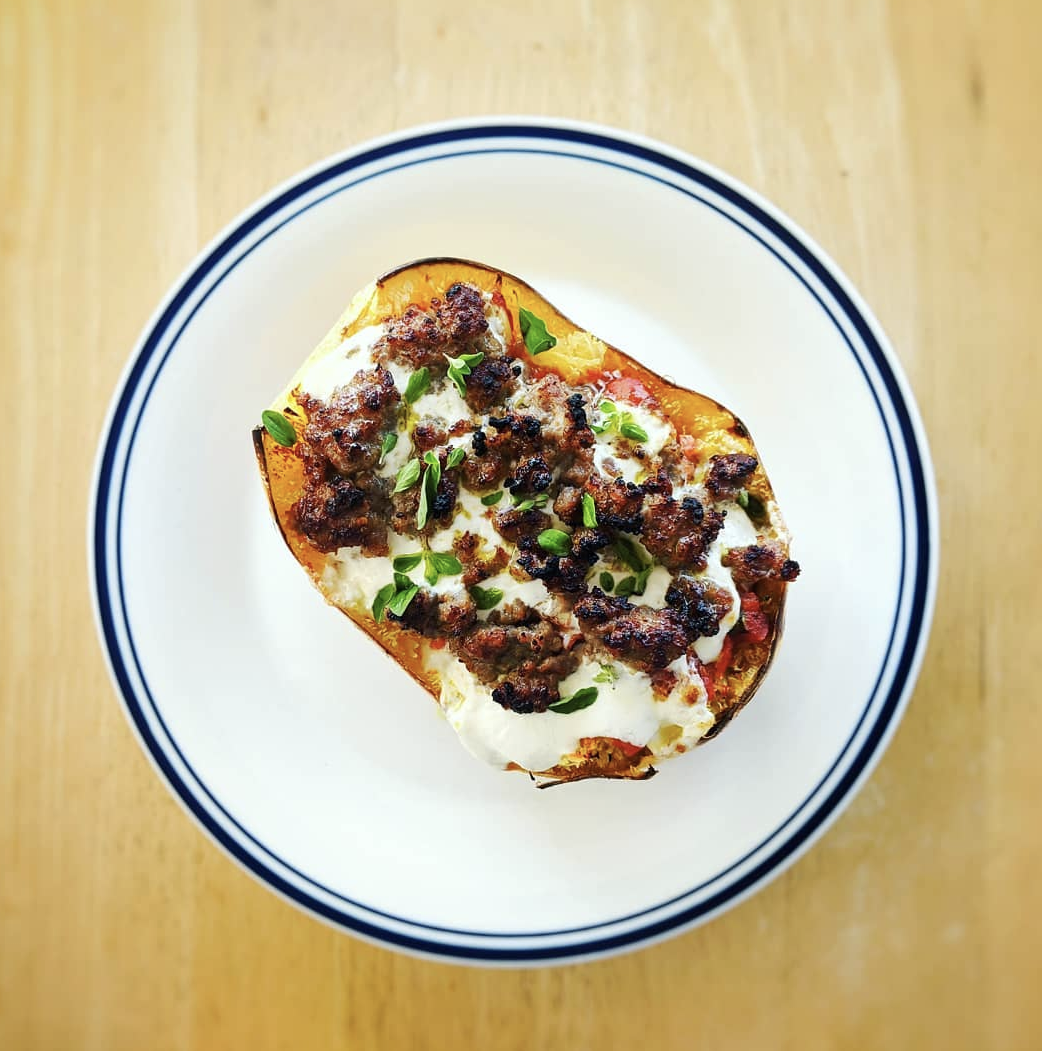 Spaghetti Squash Pizza!
