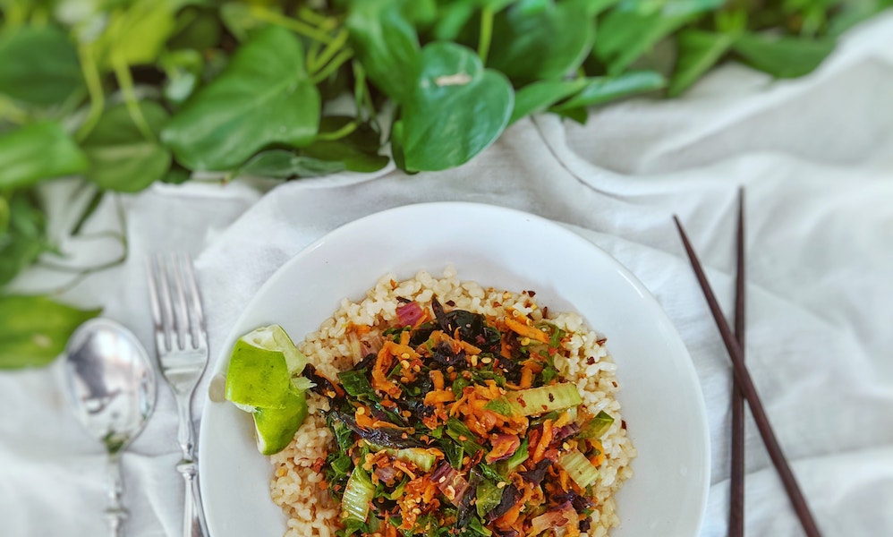 Tangy Ginger Stir Fry
